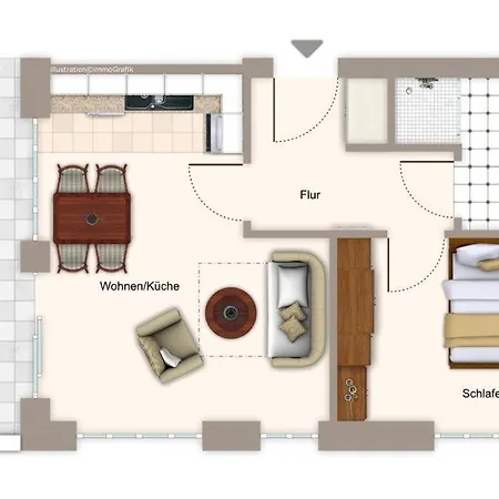 Apartment Ferienvillen Anna Düne Ferienvillen Anna Düne 2-07